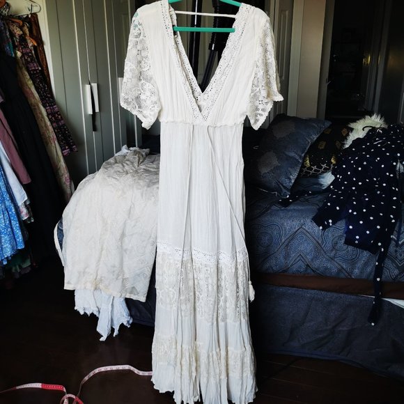 Cotton Boho Gown - Picture 4 of 10